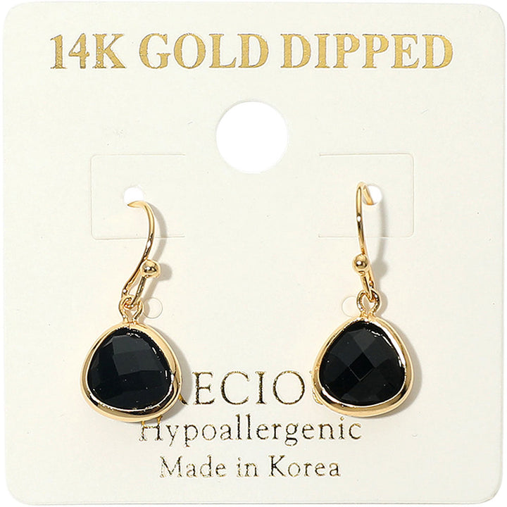 Stone Drop Earrings