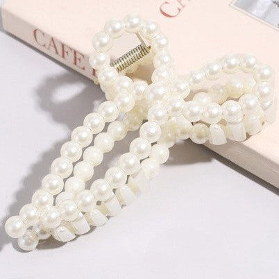Pearl Hair Claw Clips