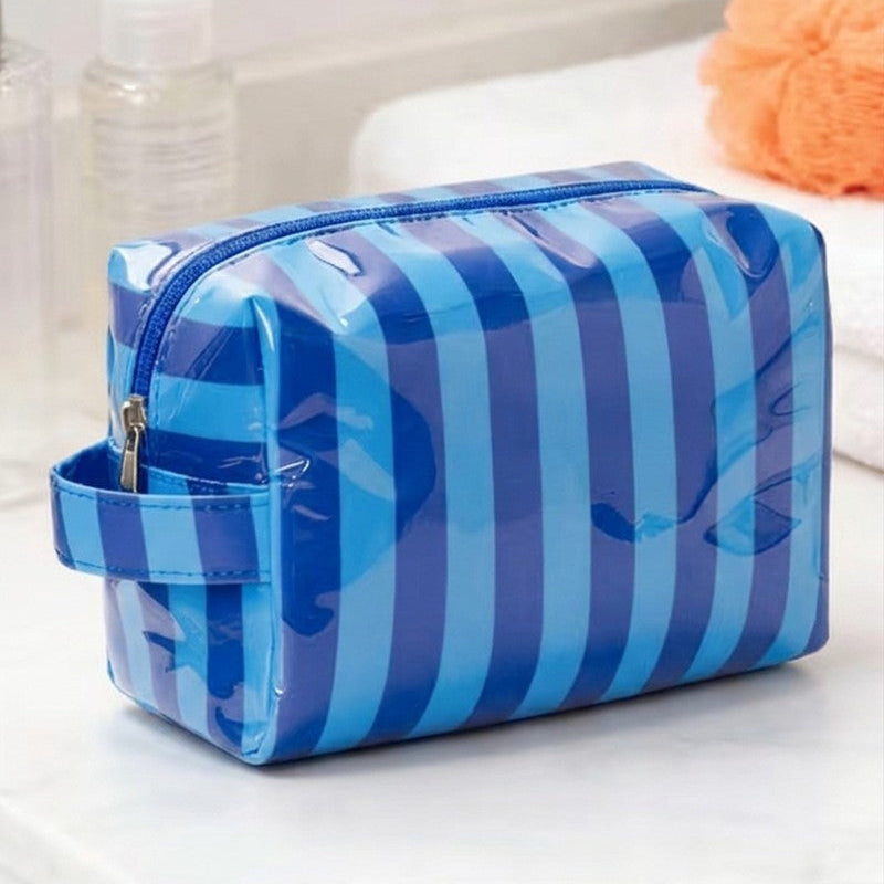 Stripe Cosmetic Bag