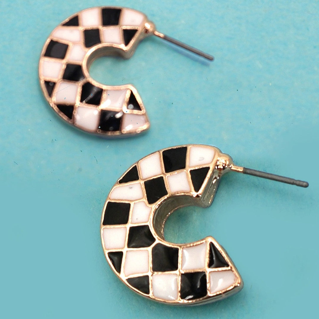 Double Checkered Hoops