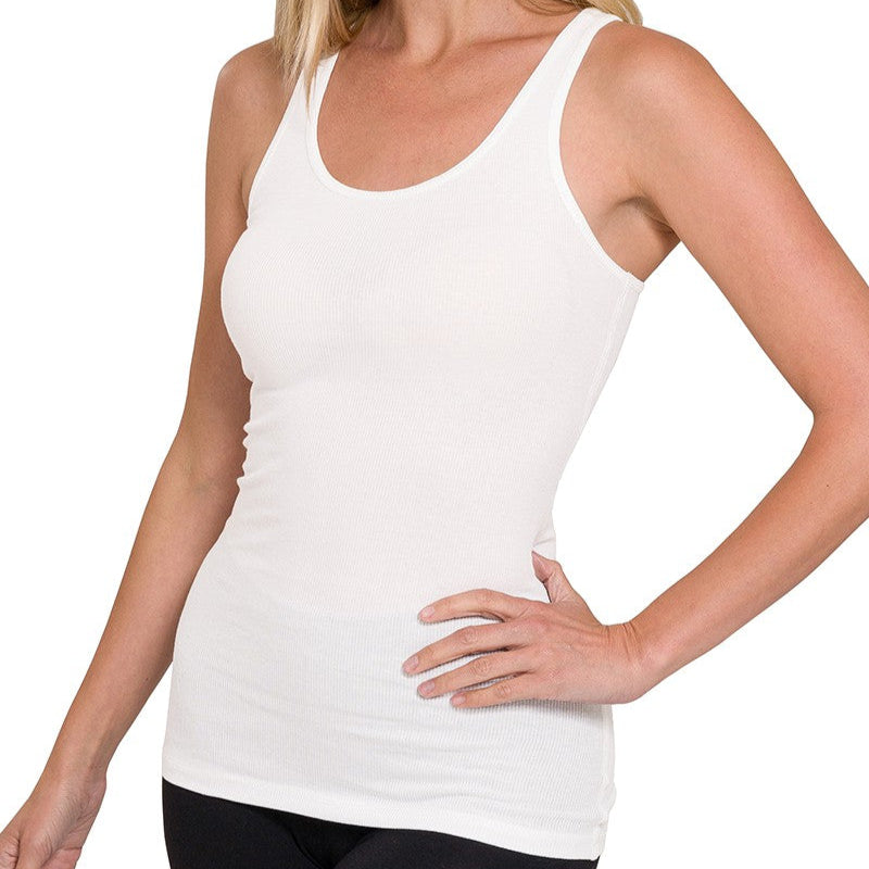 Stretchy Ribbed Tank