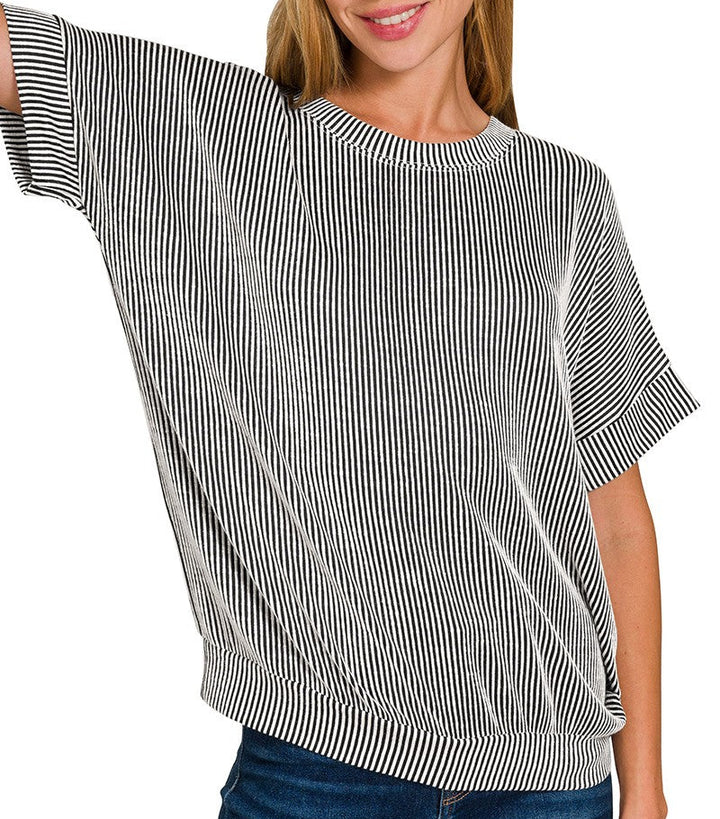Kenzie Ribbed Top