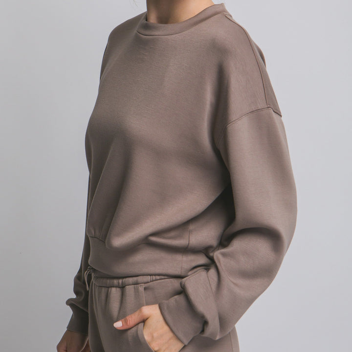 Mina Mocha Sweater