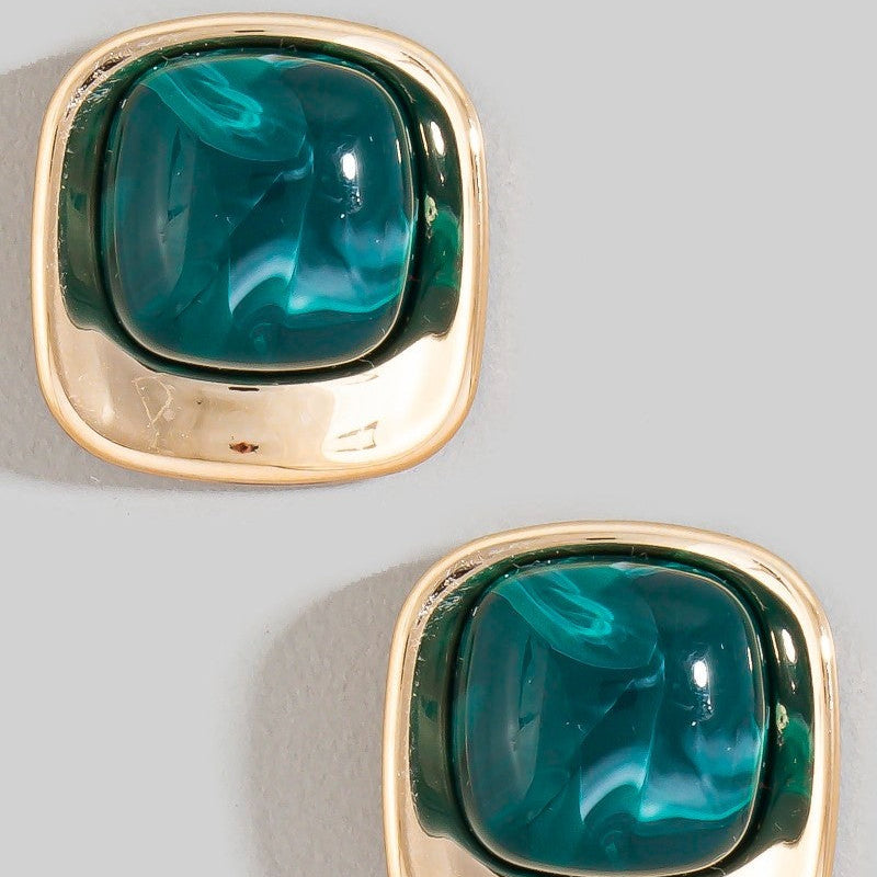 Marble Resin Stud