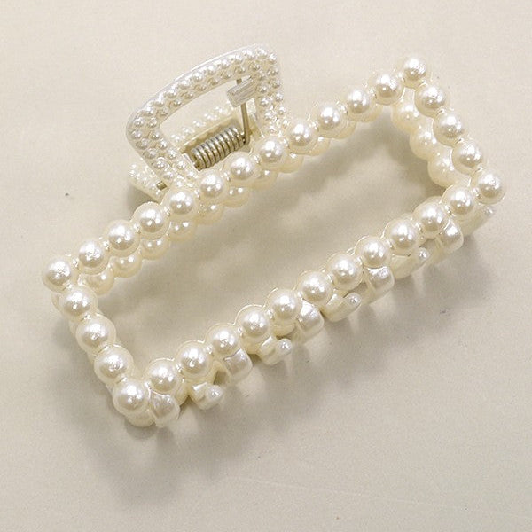 Pearl Hair Claw Clips