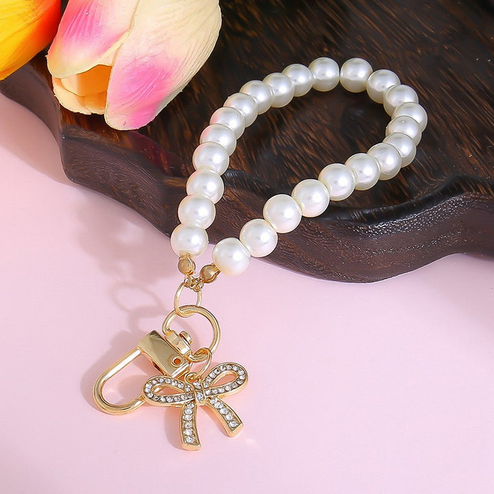 Pearl Keychain