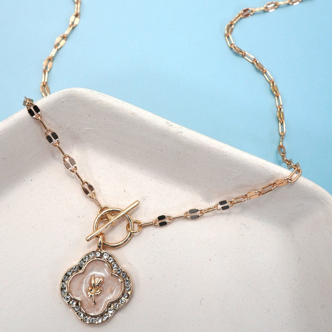 Clover Toggle Necklace