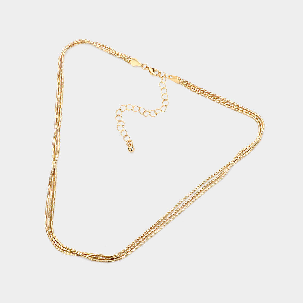 Triple Layered Necklace