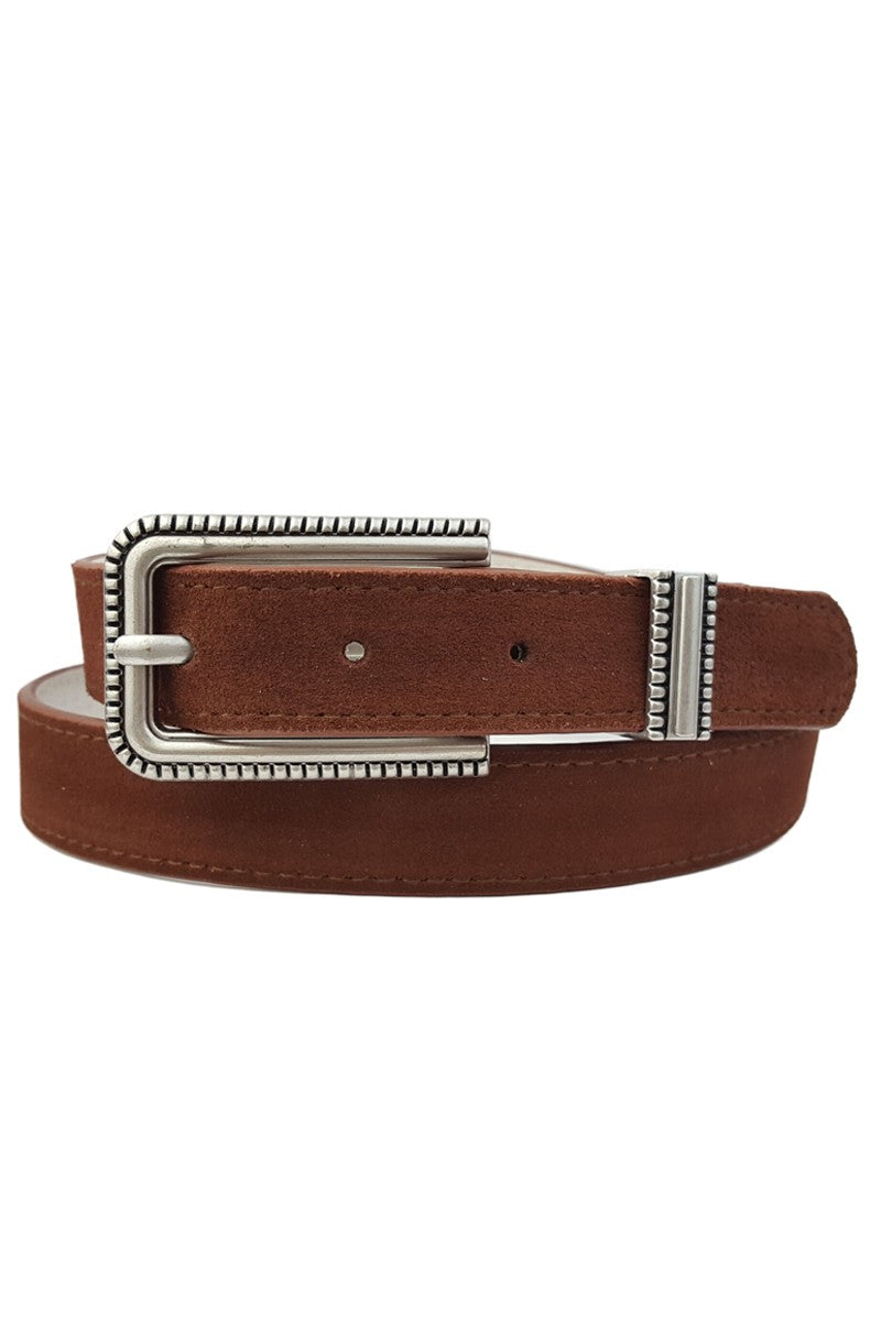 Genuine Suede Belt