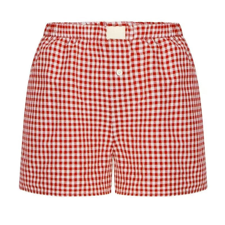 Gingham Print Chill Shorts