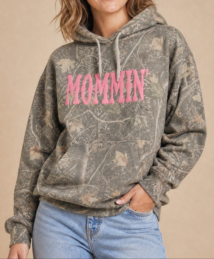 Mommin' Camo Hoodie