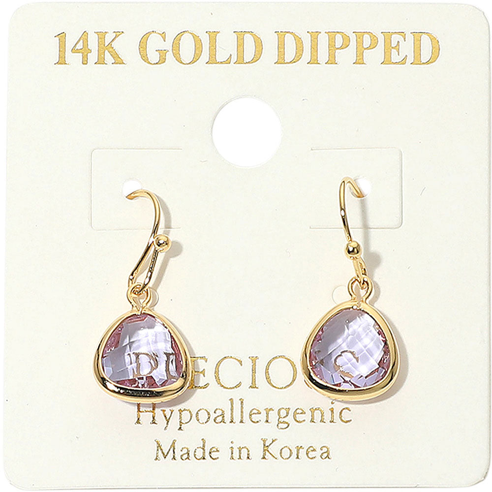 Stone Drop Earrings