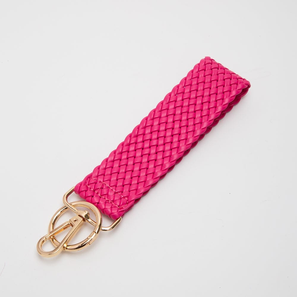 Woven Wrist Band Keychain
