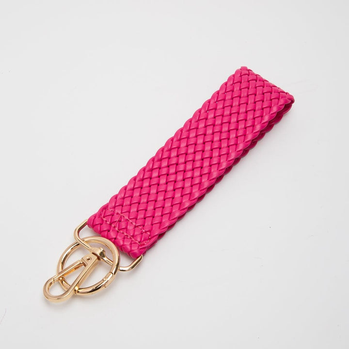 Woven Wrist Band Keychain