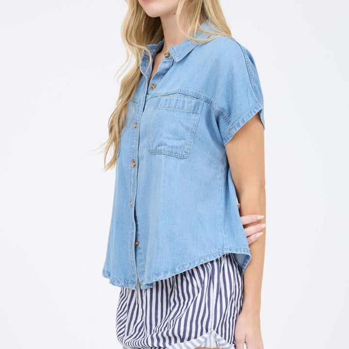 Blue Jean Baby Top