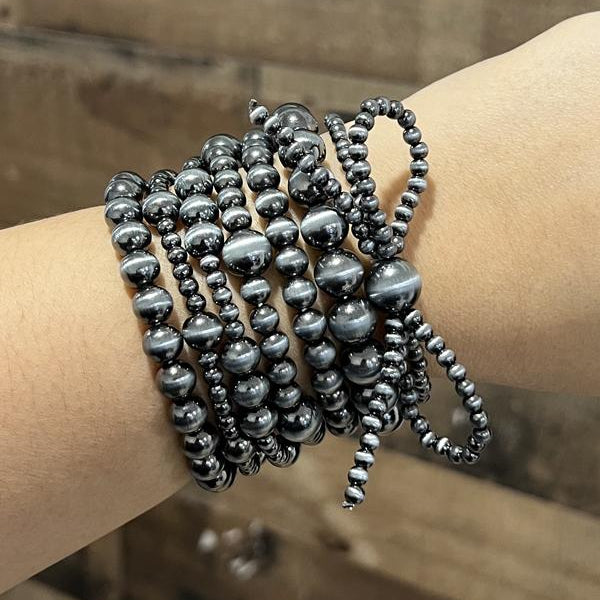 Western Bead Bow Bracelet Set
