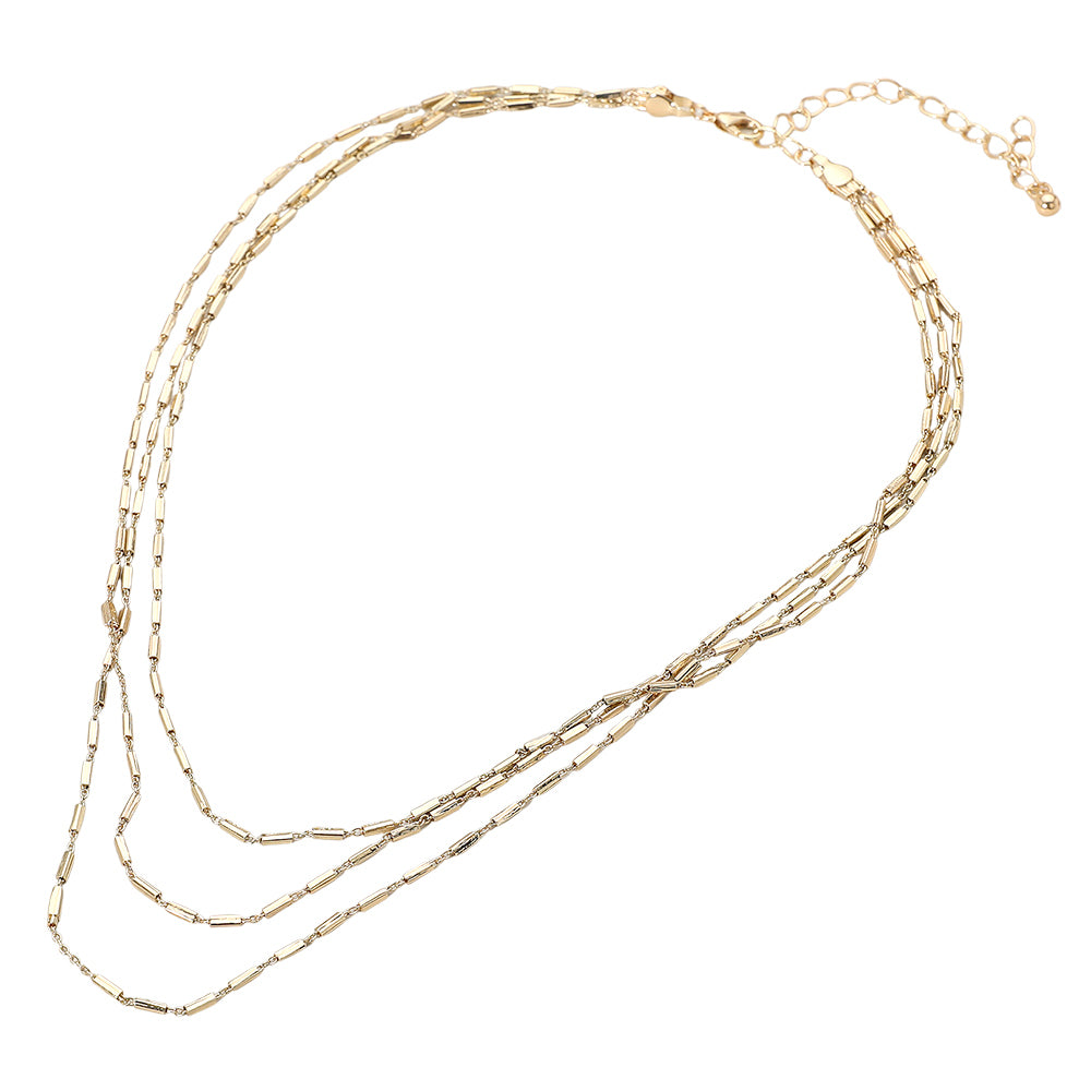 See Ya Layered Necklace