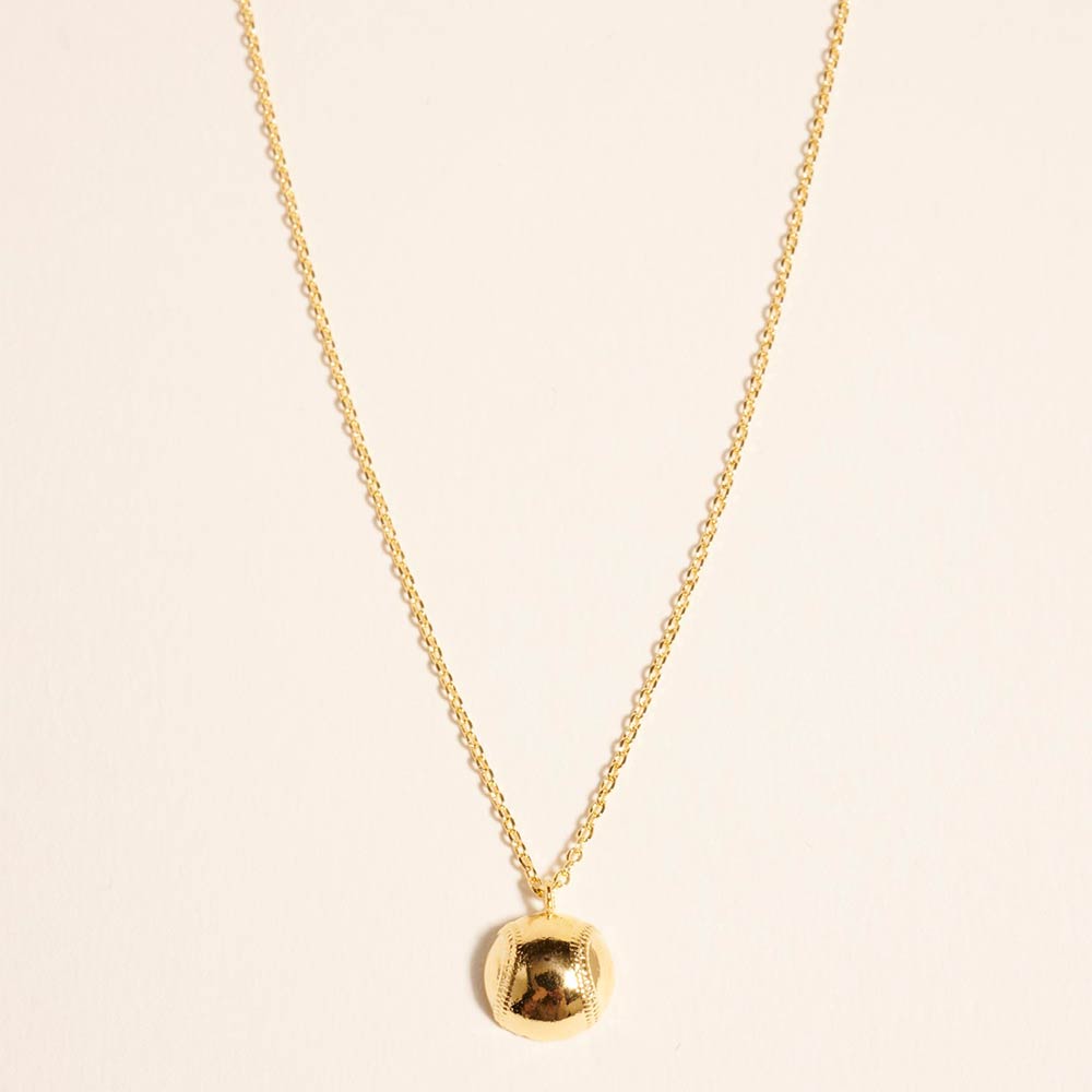 Fancy Baseball Necklace