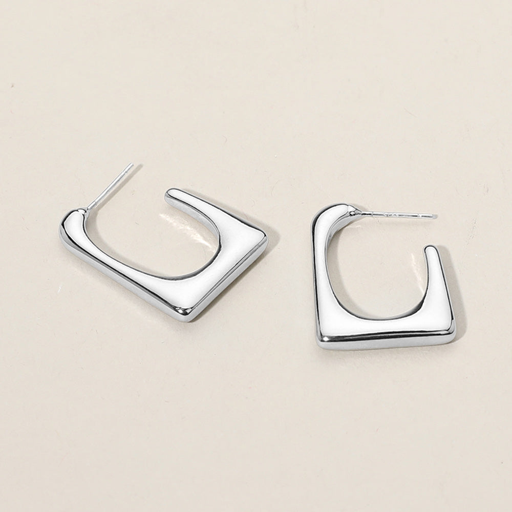 Linda Square Hoops