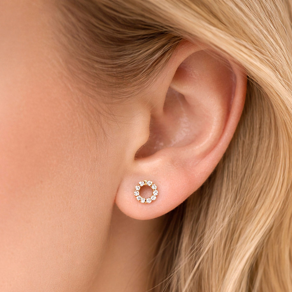 Cici Circle Studs