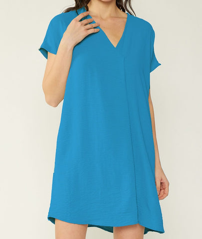 Farrah French Blue Dress
