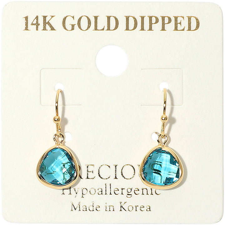 Stone Drop Earrings
