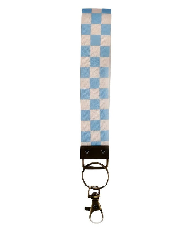 Checkered Keychain