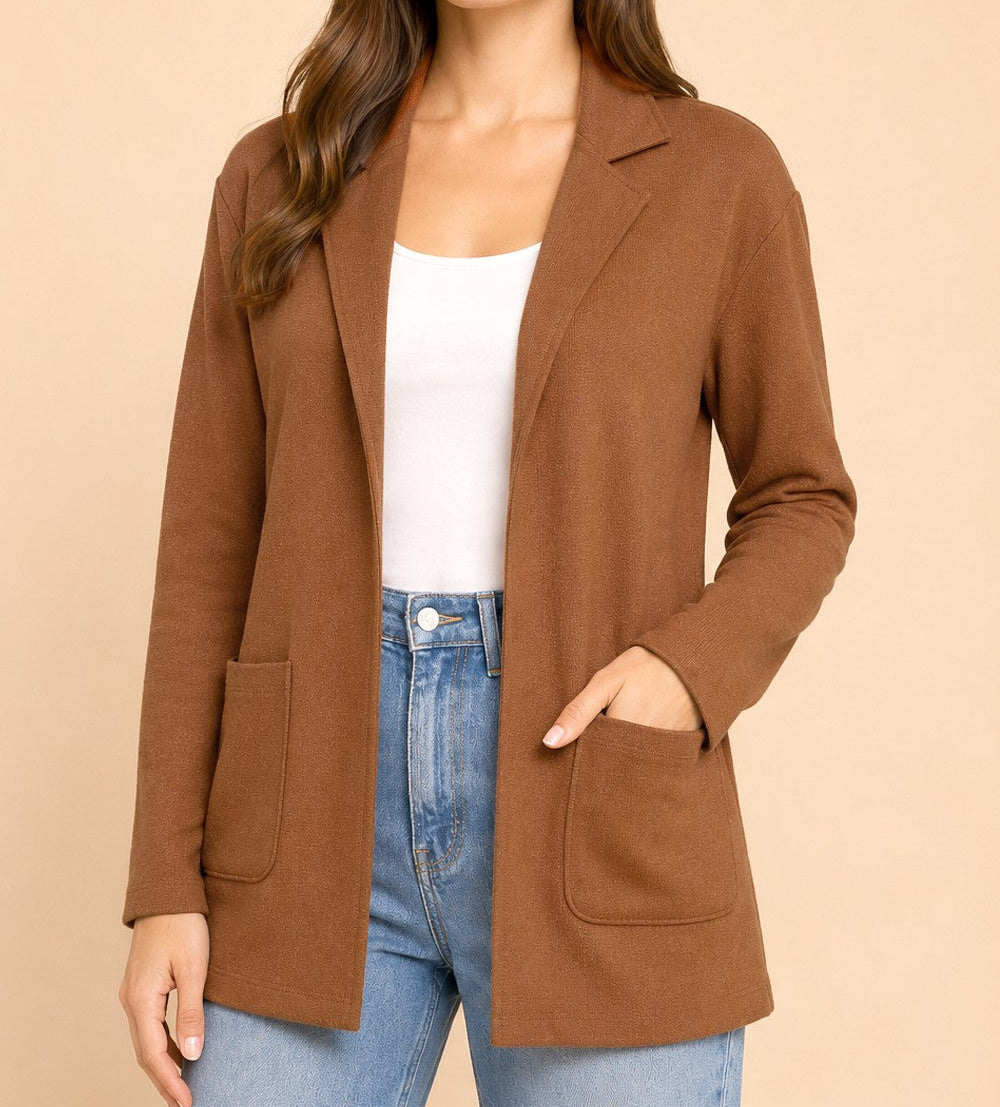 Mocha Brown Blazer