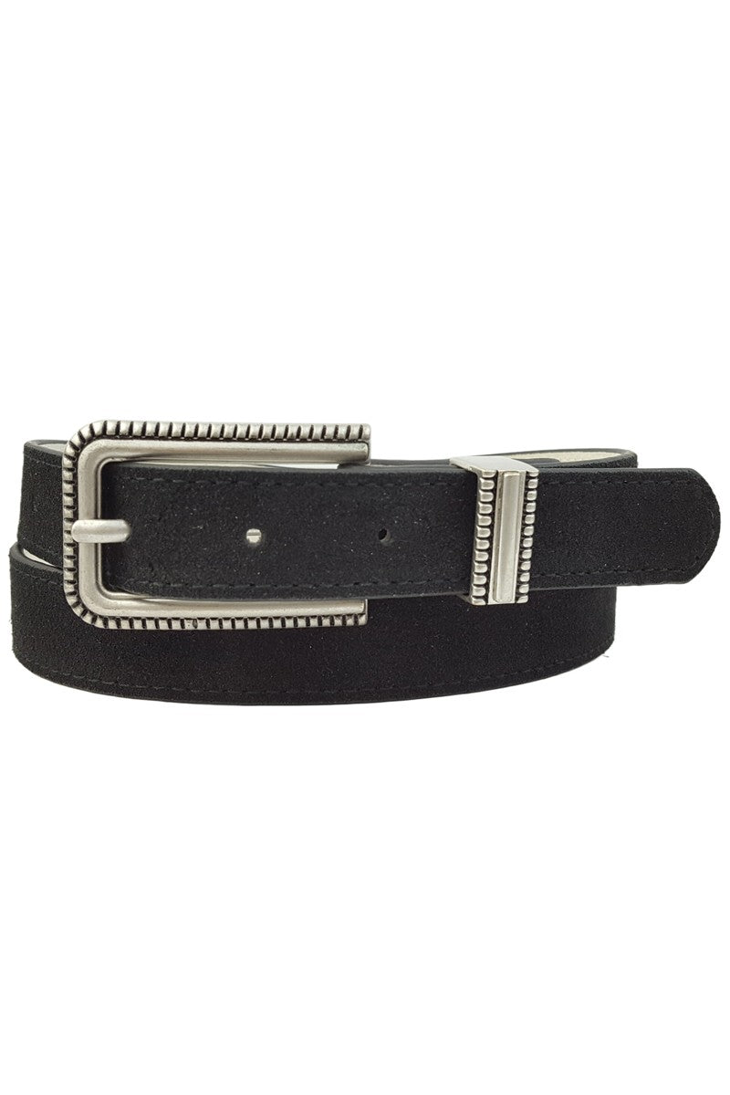 Genuine Suede Belt