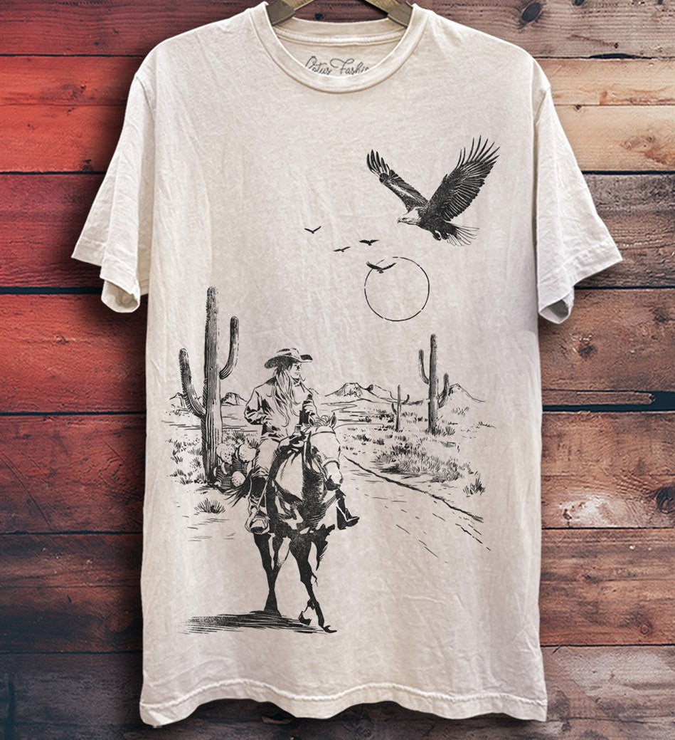 Wild West Cowboy Graphic Tee