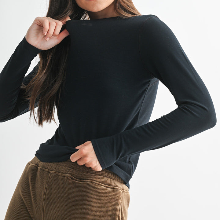 Luxe Line Long Sleeve Top