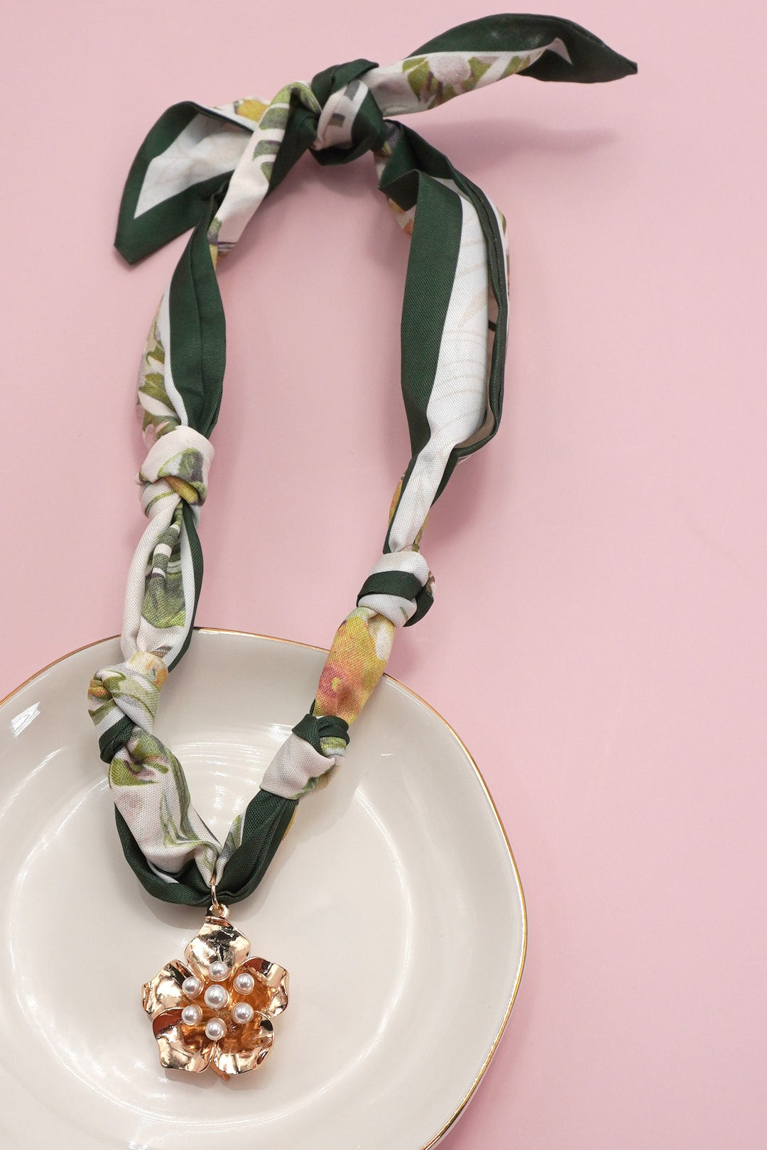 Handmade Scarf Necklaces