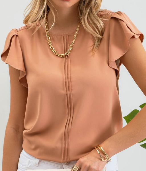 Jordy Lacey Sleeve Top