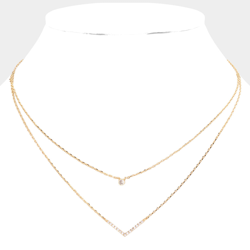 Dandy Double Layered Necklace