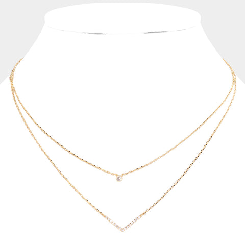 Dandy Double Layered Necklace