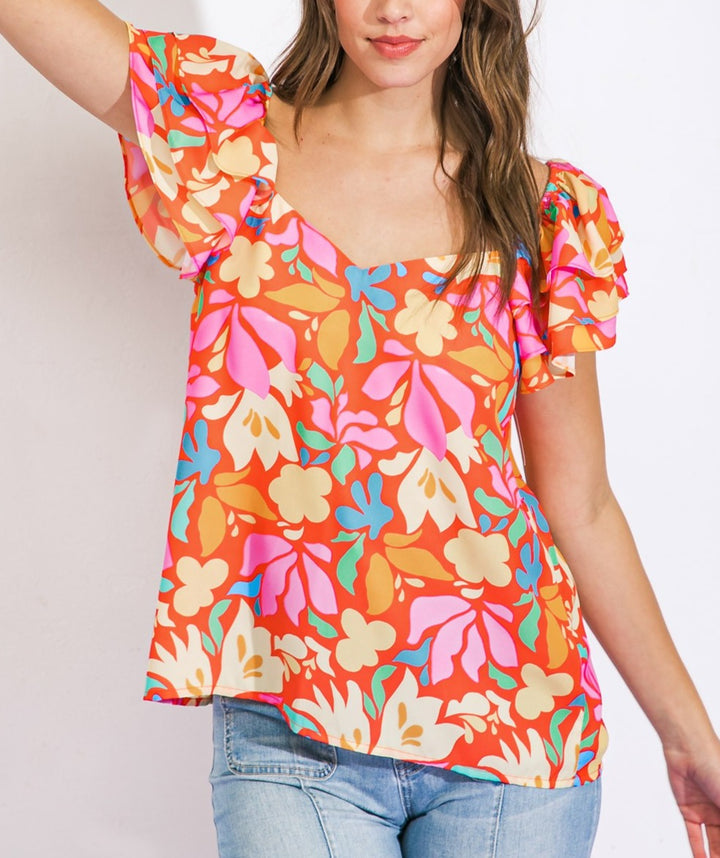 Poppin Into Summer Top