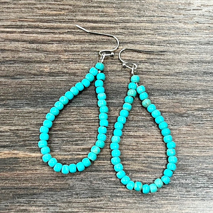 Handmade Turquoise Earrings