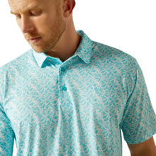 MEN'S Style No. 10054898 360 AirFlow Polo-Blue Mist