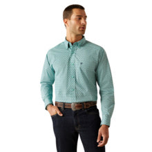 Ariat Mens Canyon Classic Fit Shirt Mint - 10054673-Mint