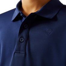 Boy's Tek  Polo - 10058807-Blue Depths