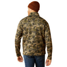 Men's Style No. 10053017 Ariat Men's Green Camo Caldwell 1/4 Zip Sweatshirt