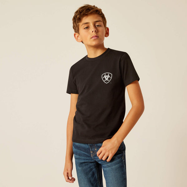 KIDS' Style No. 10051434 Ariat Cactus Flag T-Shirt