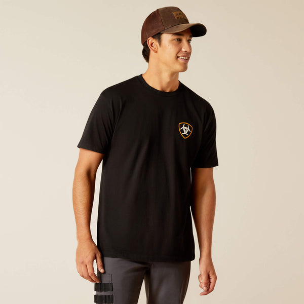 MEN'S Style No. 10051445 Ariat DMND Mountain T-Shirt-Black