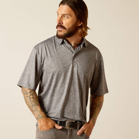 MEN'S Style No. 10048529 Charger 2.0 Printed Polo- Micro Chip