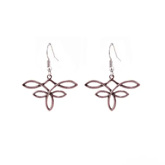 Western Boot Stitch Dangle Earrings