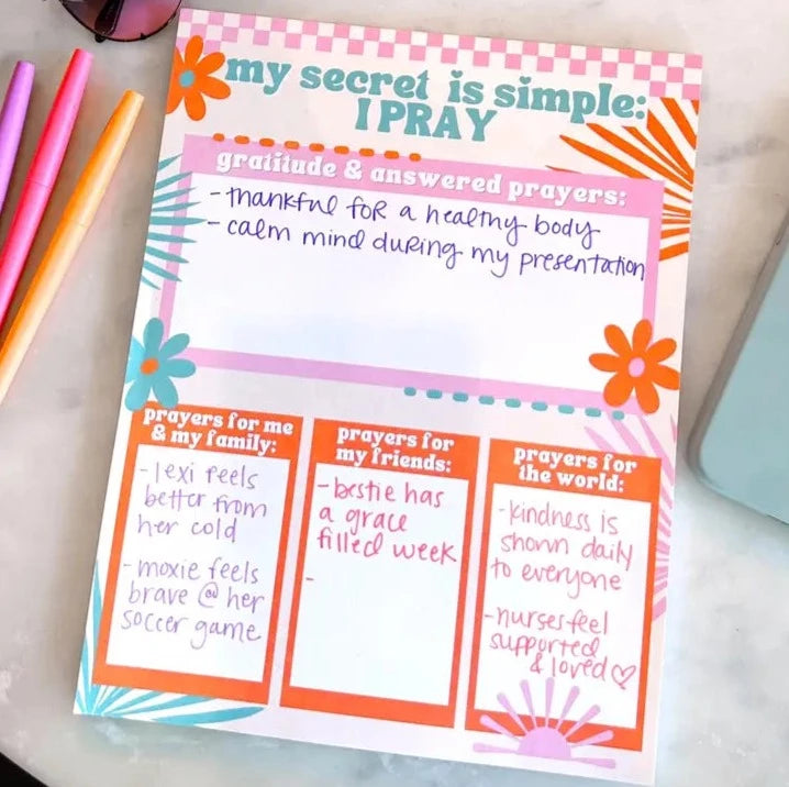 My Secret Is Simple Notepad