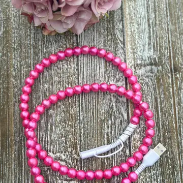 Candy "Colorful Beads" 2 in 1 Phone Charger