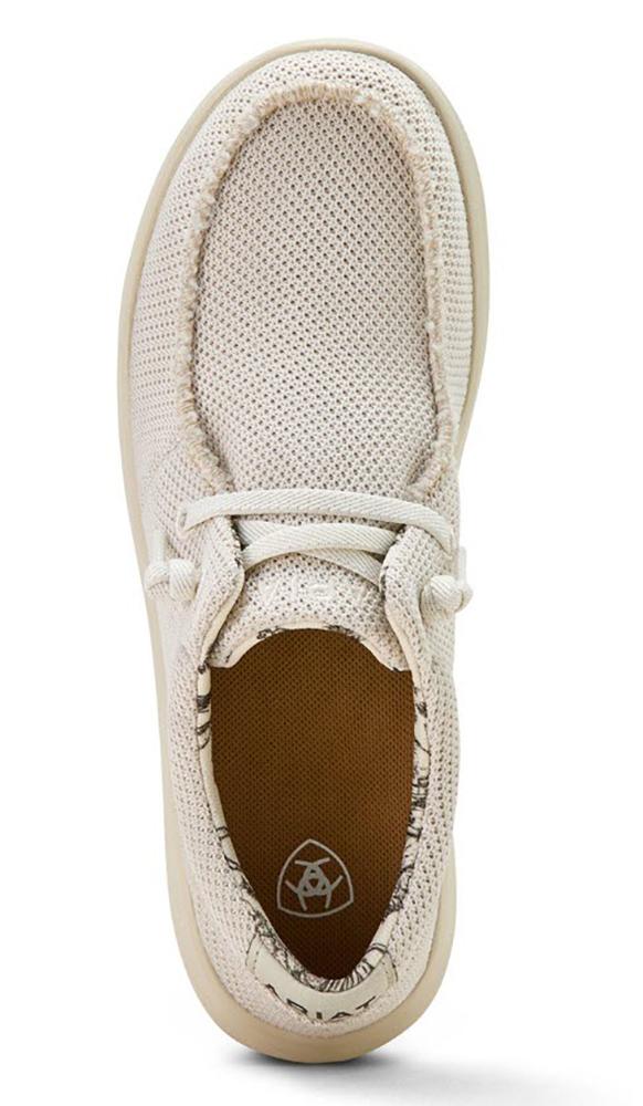 Ariat Women's Casuals - Cream Mesh Hilo Shoe - 10061254
