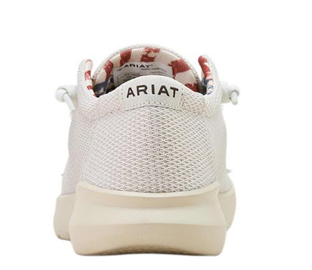 Ariat Men's Hilo Cream Mesh Slip On Casual Shoe 10061335