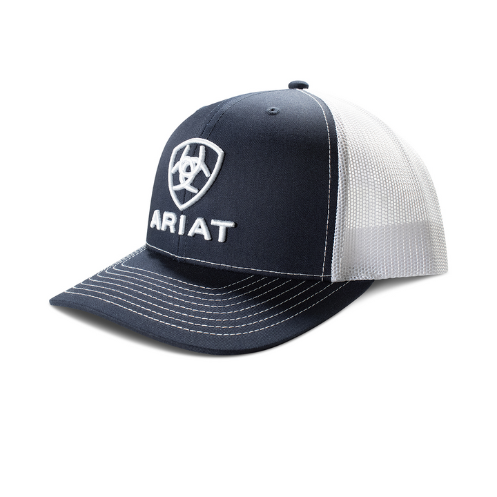ARIAT 3D EMBROIDERED NAVY - HATS CAP - A300094303